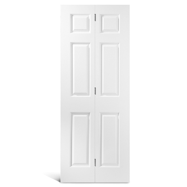 Comercial interior del armario de la puerta plegable de 6 paneles imprimados
