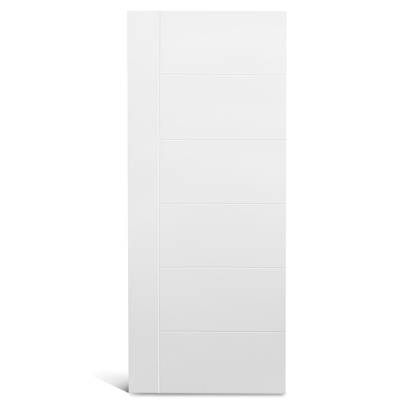 panel ranurado prepintado Puerta moldurada