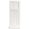 Puerta Shaker prepintada de 3 paneles planos