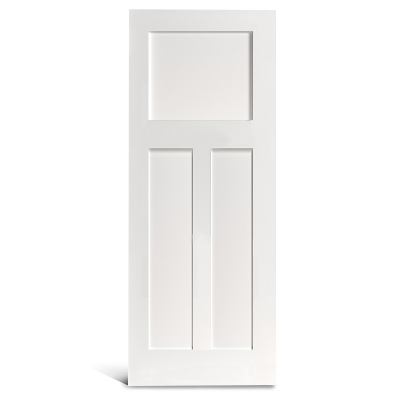 Puerta Shaker de 3 paneles planos prepintados