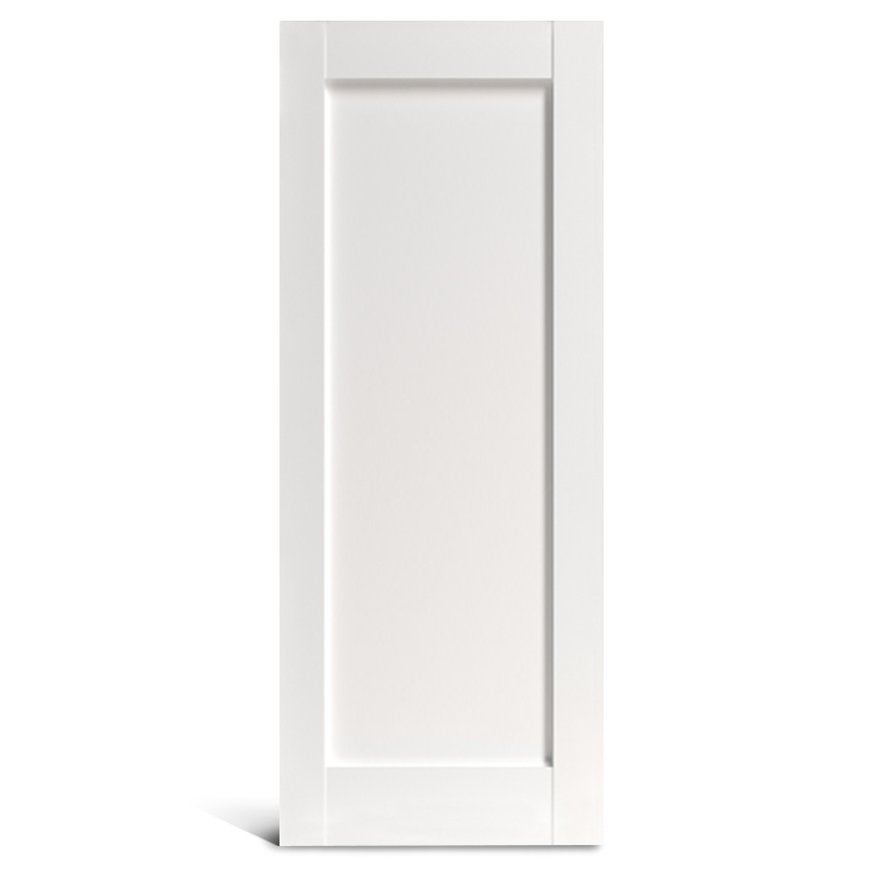 1 puerta Shaker de PVC de panel plano