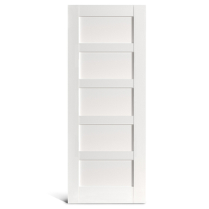 5 Puertas agitadoras de PVC de panel plano