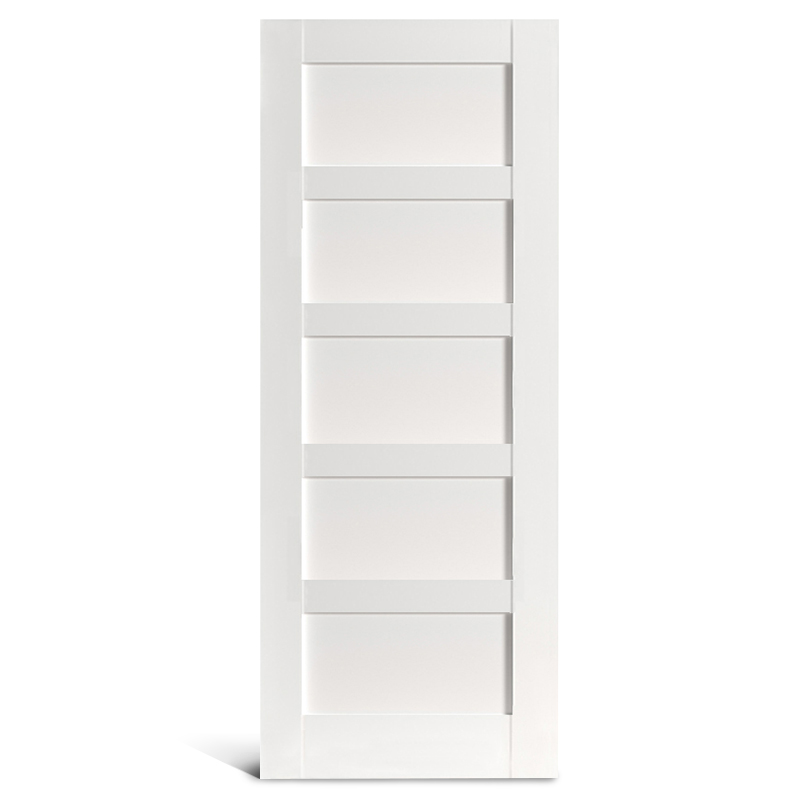 5 Puertas agitadoras de PVC de panel plano