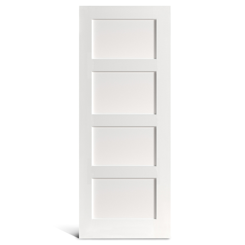 4 Puerta Shaker imprimada de panel plano