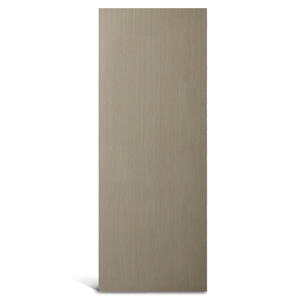Comercial interior de la puerta del panel rasante del PVC de madera de Zabra