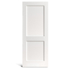 2 puertas Shaker imprimadas de panel plano