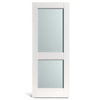 Puerta francesa de vidrio-PVC-2-lite