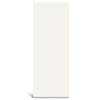 Puerta de panel empotrado de melamina blanca Windsor