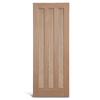 Puerta panel roble 3 paneles