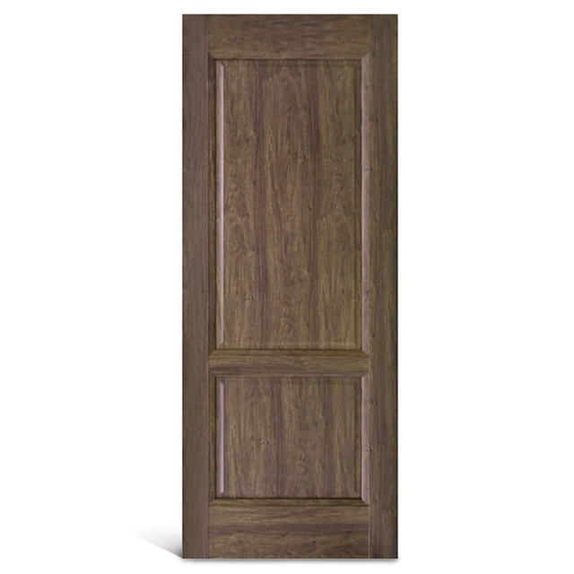 Puerta de panel de PVC de 2 paneles