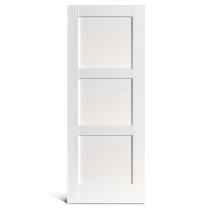 Puerta agitadora de PVC de 3 paneles planos