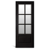 Puerta francesa de vidrio-PVC-6-lite