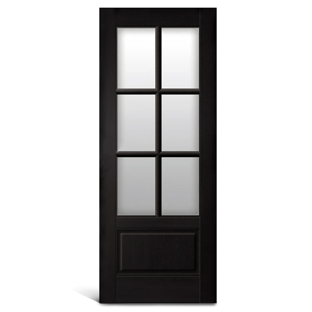 6-lite-PVC-vidrio-puerta francesa