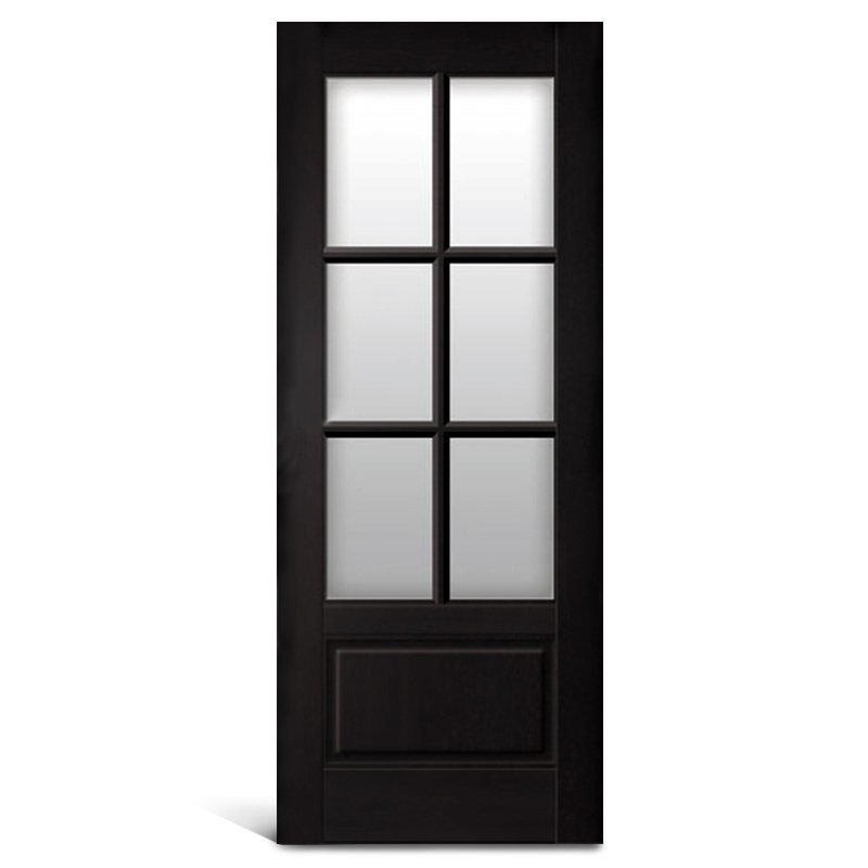 6-lite-PVC-vidrio-puerta francesa