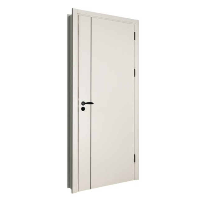 Certificado CE Saso de puerta impermeable de PVC WPC Oupai