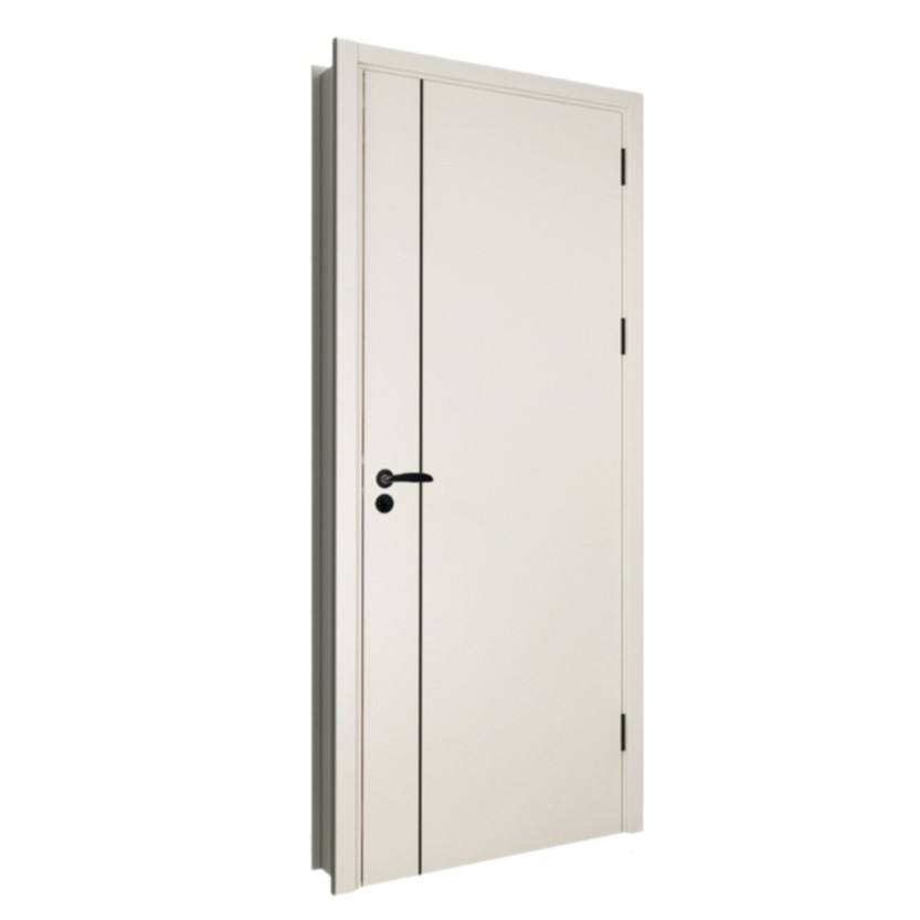 Certificado CE Saso de puerta impermeable de PVC WPC Oupai