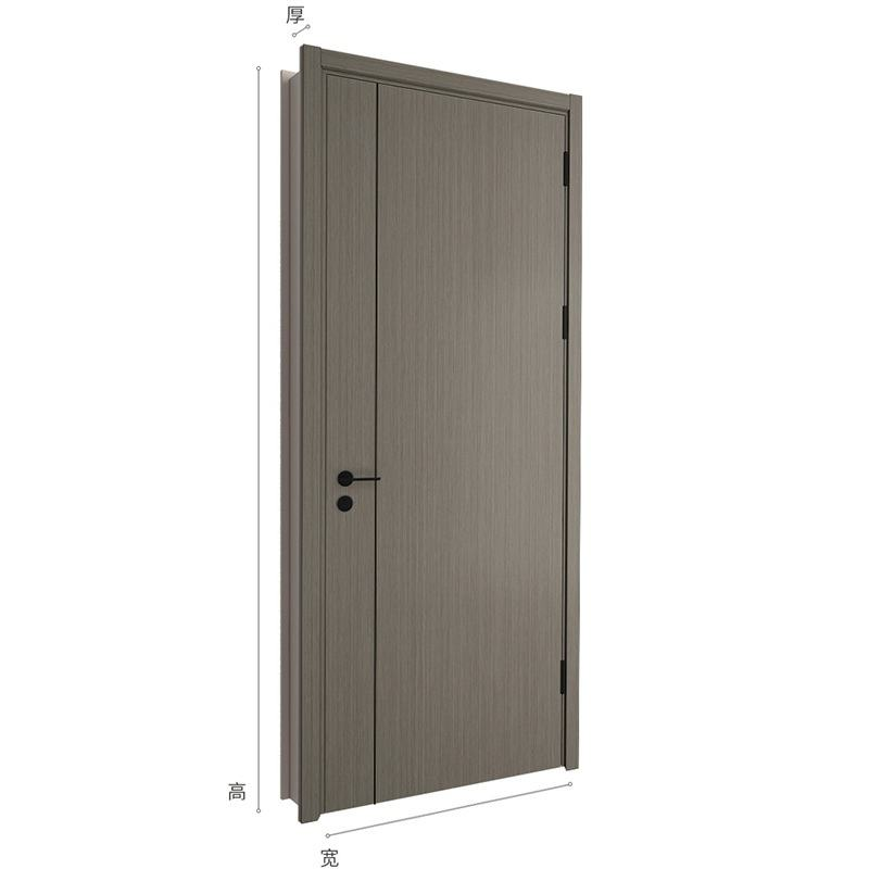 Certificado CE Saso GOST-R de puerta de MDF de madera pintada Oupai