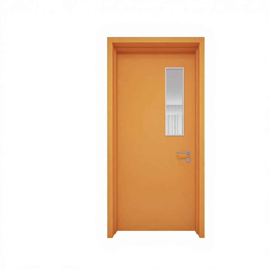 Puerta de seguridad de entrada de acero Oupai FSC CE Saso GOST-R autenticar