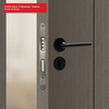 Certificado CE Saso GOST-R de puerta de MDF de madera pintada Oupai