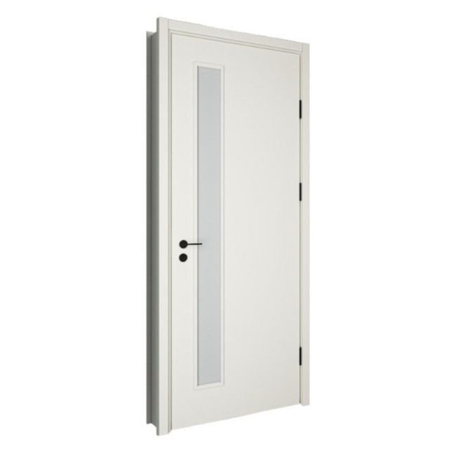 Certificado CE Saso GOST-R de puerta de MDF de madera pintada Oupai