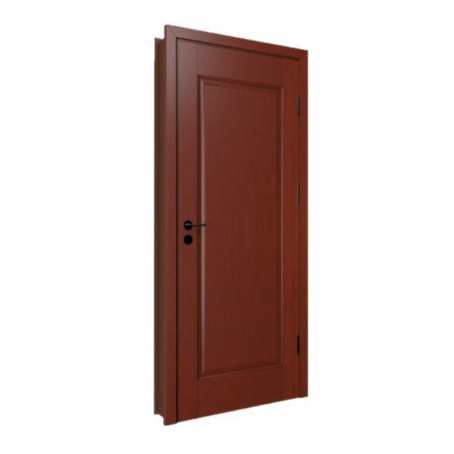 Certificado CE Saso GOST-R de puerta de MDF de madera pintada Oupai