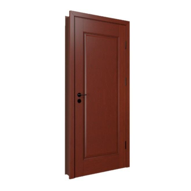 Certificado CE Saso GOST-R de puerta de MDF de madera pintada Oupai