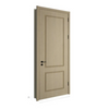 Certificado CE Saso GOST-R de puerta de madera MDF de PVC Oupai