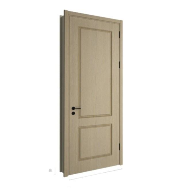 Certificado CE Saso GOST-R de puerta de madera MDF de PVC Oupai