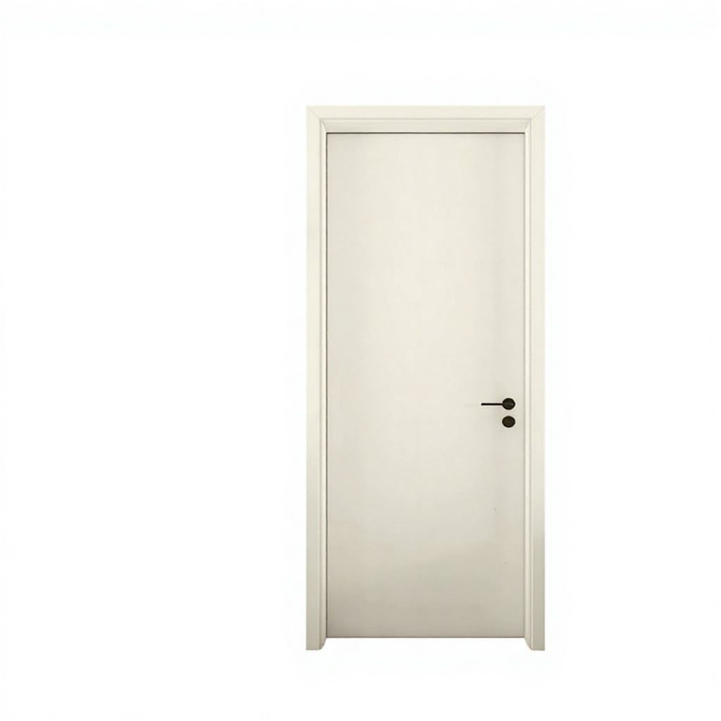 Certificado CE Saso GOST-R de puerta de madera MDF de PVC Oupai