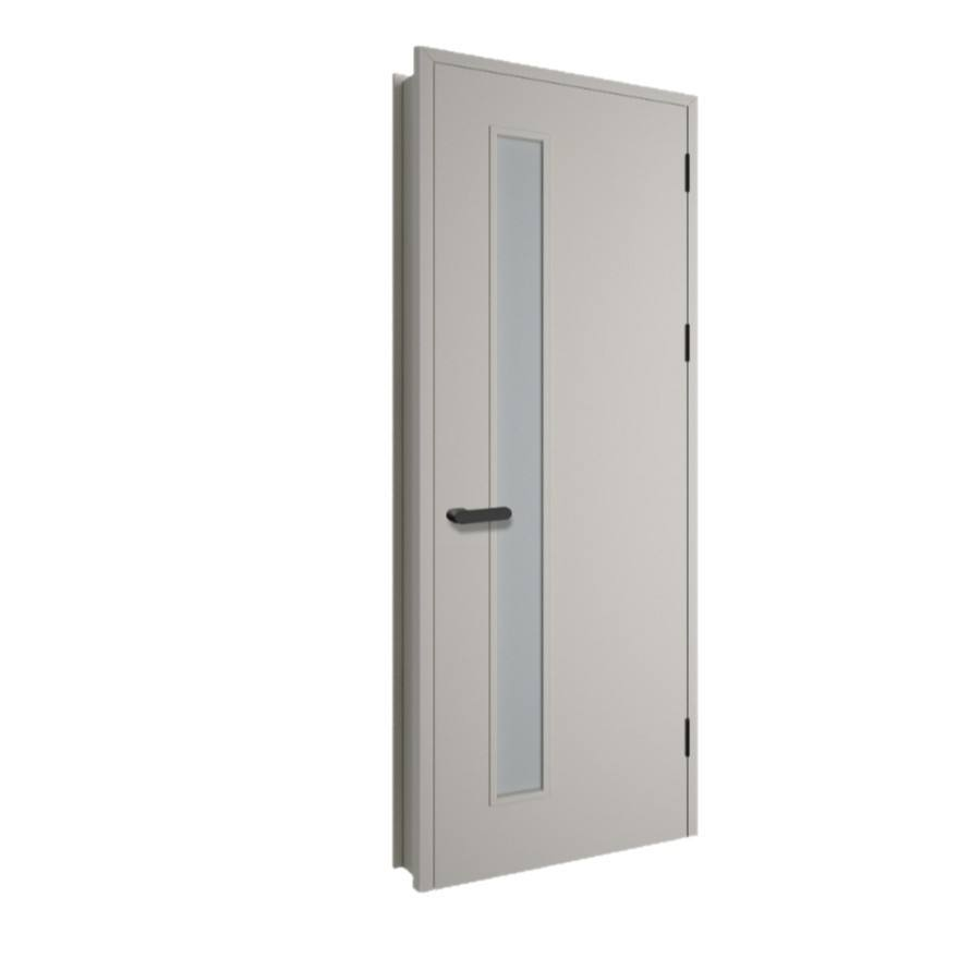 Certificado CE Saso GOST-R de puerta de MDF de madera pintada Oupai