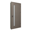 Certificado CE Saso GOST-R de puerta de madera MDF de PVC Oupai