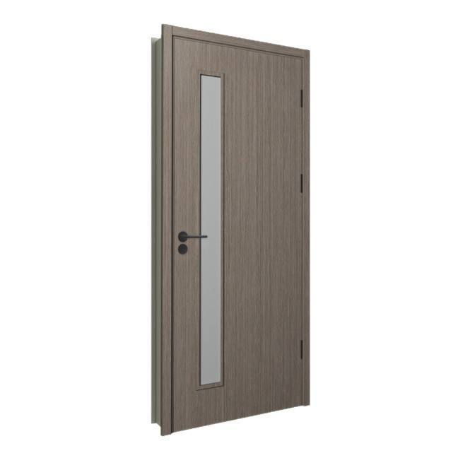 Certificado CE Saso GOST-R de puerta de madera MDF de PVC Oupai