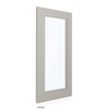 Certificado CE Saso GOST-R de puerta de madera MDF de PVC Oupai