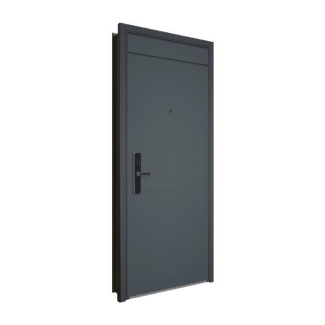 Puerta de seguridad de entrada de acero Oupai FSC CE Saso GOST-R autenticar