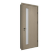 Certificado CE Saso GOST-R de puerta de madera MDF de PVC Oupai