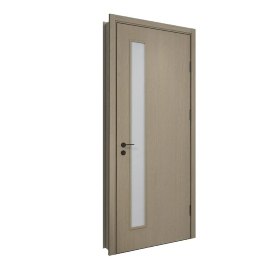 Certificado CE Saso GOST-R de puerta de madera MDF de PVC Oupai