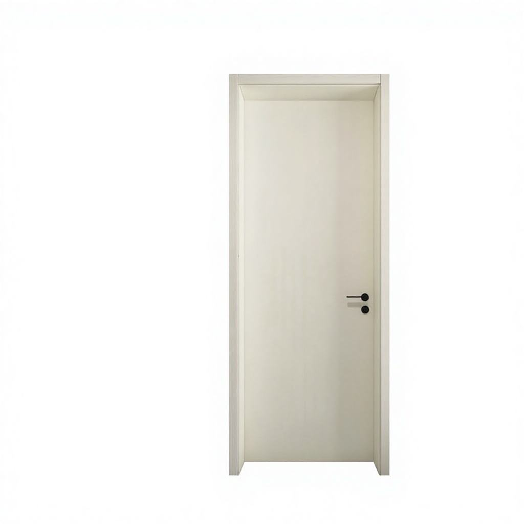 Certificado CE Saso GOST-R de puerta de madera MDF de PVC Oupai